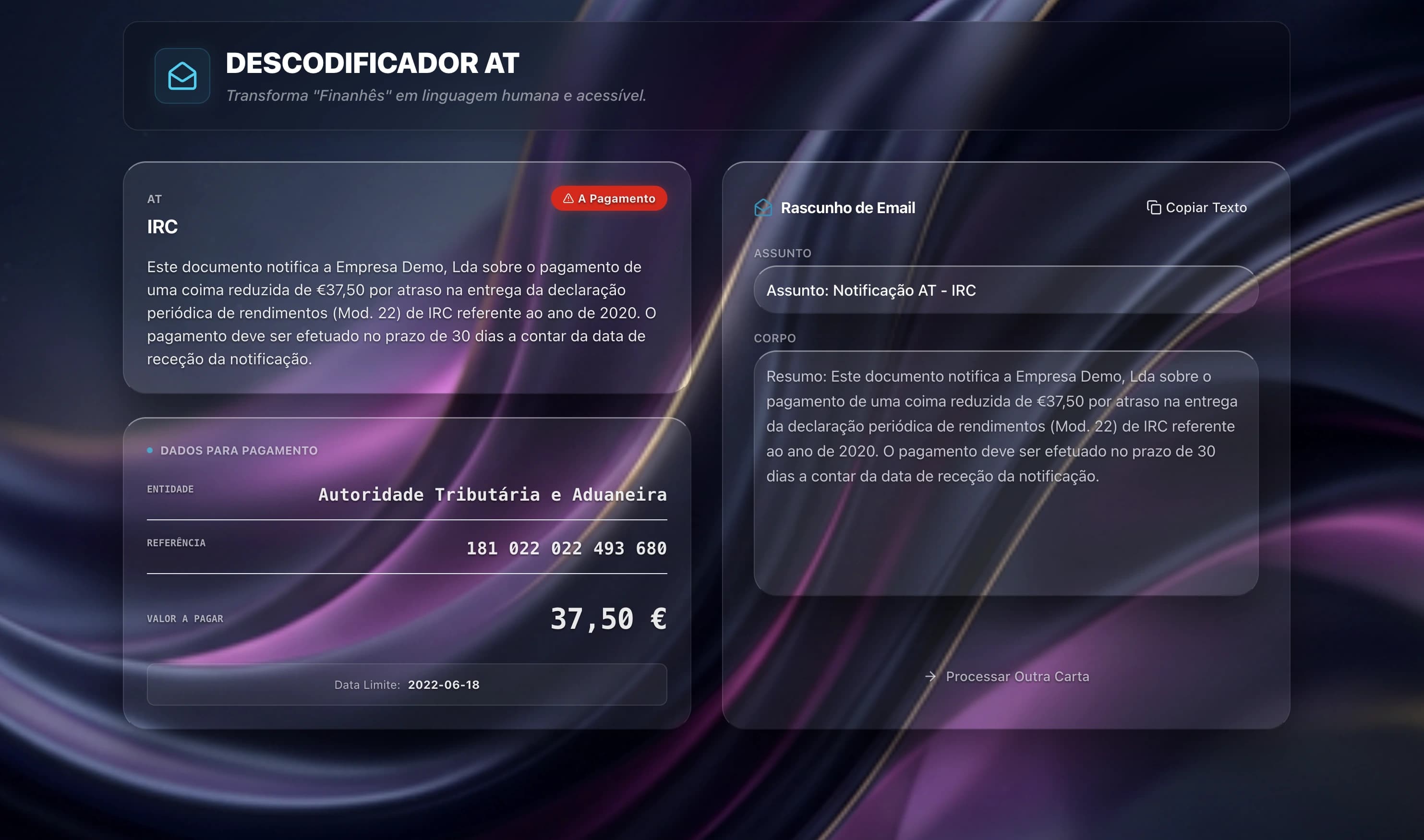 Descodificador AT